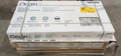 (3) Boxes Of Grey Essence Porcelain Floor And Wall Tile (12 x 24) (R6)