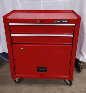 (1) 26&frac34;"x 14"x 30&frac34;" (Red) Craftsman Tool Box (SP)