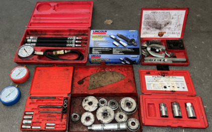 Large Assortment of Automotive Tools