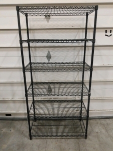 Steel Shelf Rack 72x36x18 (r0)