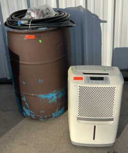 (1) 55 Gallon Drum (1) 1/2" Hydrolic Line (1) Frigidaire AC Unit