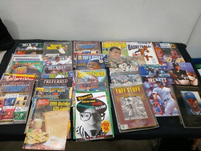 Assortment of Sports Magazines