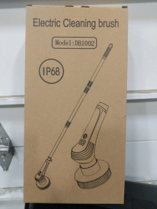 1) Athletic Works Punching Bag 36", (2) Electric Cleaning Brushes Tile Kitchen Bathroom and Whole Box Amazon Overstock (r2)