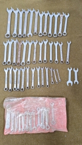 Collection Of Assorted Box Wrenches. In Specialty On U