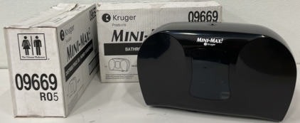 (3) Kruger Mini-Max Bathroom Tissue Dispenser