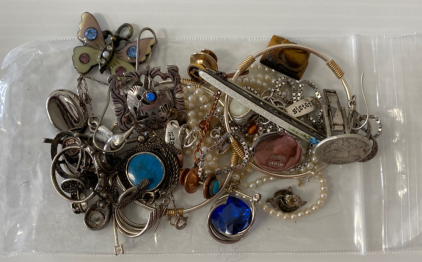 Assorted Jewelry Some Marked