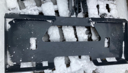 Quick Hitch Mount For Skid Steer