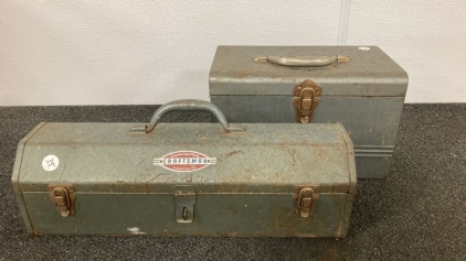 (2) Craftsman Metal Toolboxes