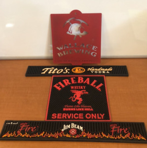 Bar Mats & Cast Iron Sign