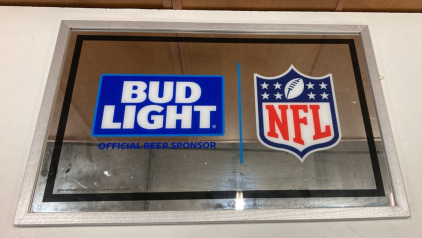 Bud Light/ NFL Mirror 33.5x22