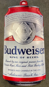 Lg. Budweiser Sign