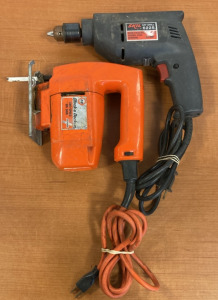 Skil 3/8 Drill & B&D Two Speed Jig Saw