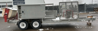 GRAY UTILITY TRAILER - 7