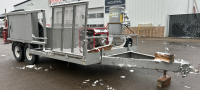 GRAY UTILITY TRAILER - 8