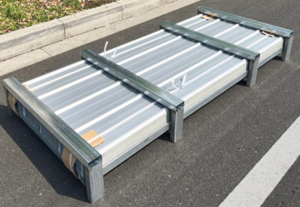 New 7ft Galvalume Corrugated Metal (100pcs)