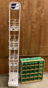Water Bottle Holder & Drinking Glass Crate