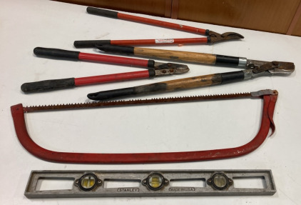 Stanley Leveler, Branch Cutters& Saw