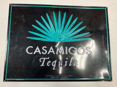 Lg. Casamigos Metal Sign