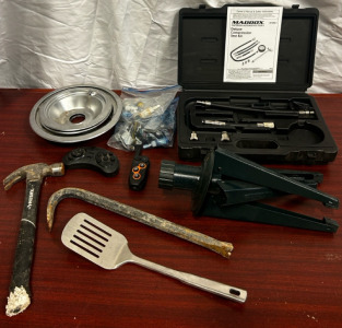Hose For Compression Test Kit, Hammer, And Outdoor Equipment