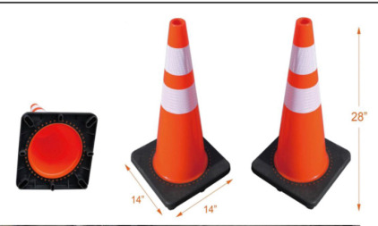 Traffic Cones 28&rdquo;H, (20)