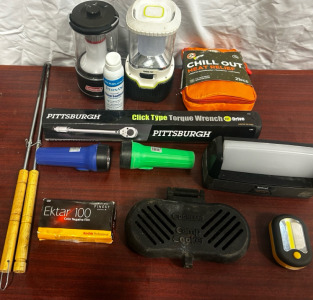 Torque Wrench And Camping Equipment