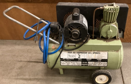 Sears Single Cylinder Compressor
