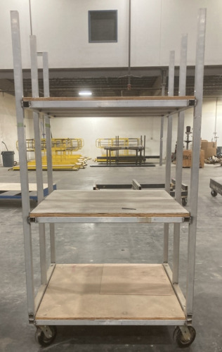 Aluminum Rack W/Wheels