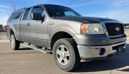 2007 FORD F - 150 XLT - 4X4 - TRAILER BRAKE!