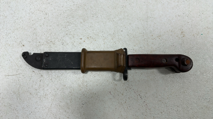 Detachable AK-47 Bayonet with Scabbard