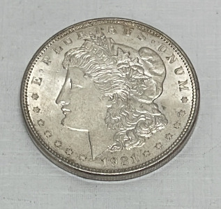 1921 Morgan Silver Dollar