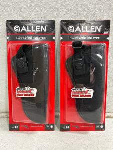 (2) Allen Swipe MQR Magnetic Quick Release Holster (SIZE 18)