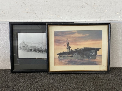 (2) Vintage Style Picture Frames