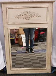 White Mirror/Framed 48in(T)x34in(W)