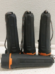 (4) Gerber Flashlights w/ Lanyards - Survival Tools