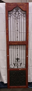 Wooden Door Style Home Decor Grate Decorative 19inWx17&frac12;inT