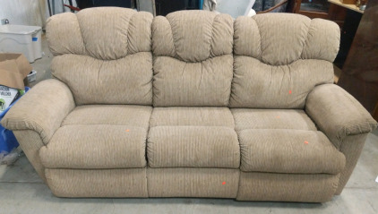 (1) Reclining Sofa - 86"x37"x40"