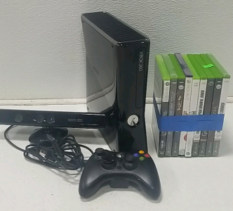 Xbox 360 w/Kinect-250gb