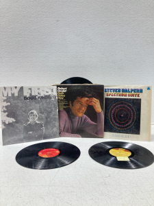 Box of 20+ Assorted Vintage Vinyl Records