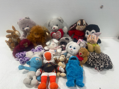 Assortment of Stuffed Animals