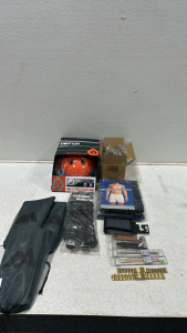 Sixsixone Dirt Lid Helmet, (3) Waterproof Tent Footprint/Tarp, Blackhawk Fury Utilitarian Gloves, (8) Woven Cotton Boxers, NEFF Tri-Fold Wallet, Large Collection of Watch Bands (Leather/Metal), and More