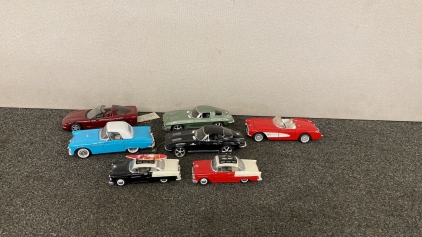 (7) Small Scale Cars