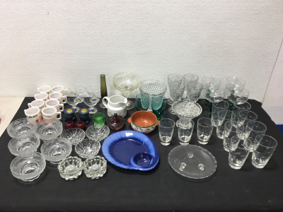 Decorative Glass Cups & Glassware
