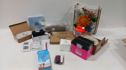 Amazon Overstock Metal Yard Decor, LED Lights, Vinyl Holder and More