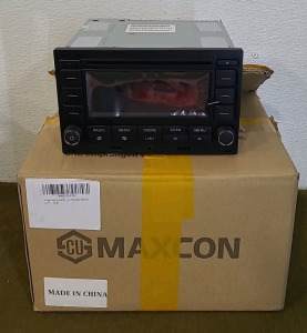 (1) RCN210 Car Radio, For Volkswagen Golf MK4, Passat B5, and Polo.<br/>Features:<br/>CD player<br/>USB input<br/>MP3 playback<br/>AUX input<br/>SD card support (up to 8GB)<br/>Bluetooth connectivity<br/>FM/AM radio with auto-scan and store<br/>English di