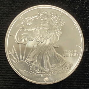 Walking Liberty .999 One Troy Ounce Silver Bullion