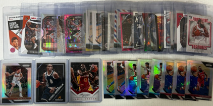 Harden, Kimbiid, Refractors And Prizms NBA Cards