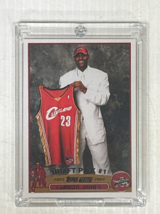 LeBron James Draft Pick #1 Collector Card