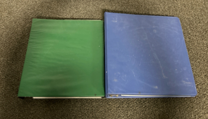 (2) Binders of Assorted Sports Cards