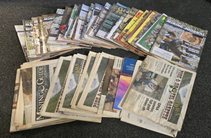 Collection Of Prospect & Mining Journal And Gold Prospect Magazines, Pick & Shovel Gazette And Others