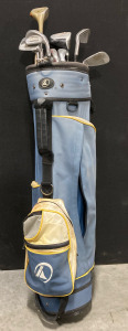 Golf Case and Clubs